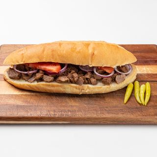 Багет с мясом