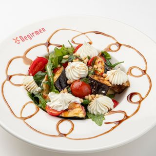 Хрустящий баклажан с творожным сыром