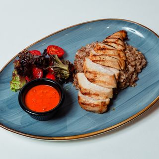 куриная грудка с гречетто