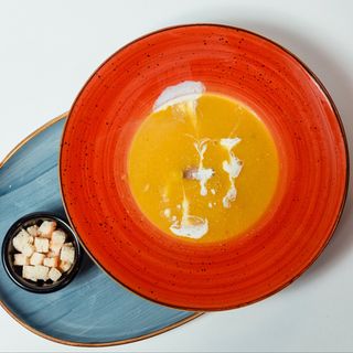 Суп чаудер с семгой