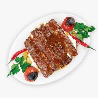 Кебаб с йогуртом