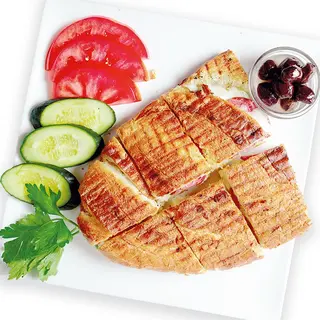 Тост с сыром и суджуком