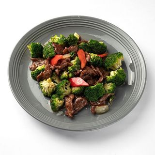 Брокколи с мясом 