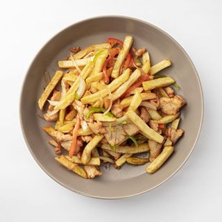 Фри с курицей 