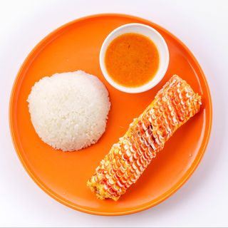 Бризоль со сложным гарниром