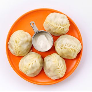 Манты с мясом