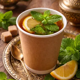 Чай с бергамотом и апельсином (0,4 л.)