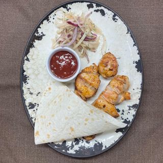 Шашлык из куриного филе