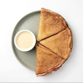 Блинчики со сметаной  