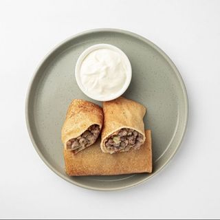 Блины с мясом  