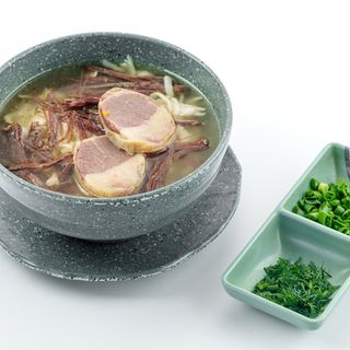 Нарын с бульоном