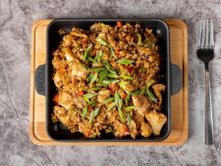 Тэппаньяки с морепродуктами