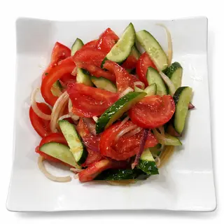 Салат свежий по-домашнему