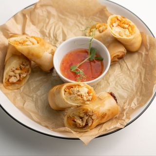 Спринг роллы с курицей