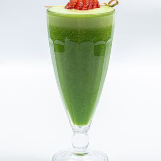 Смузи  яблоко-  шпинат