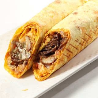 "Сырный" донер с говядиной большая порция (1,5)