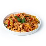 Удон с курицей