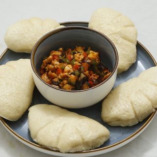 Курица с лепешками