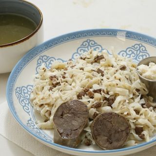 Нарын с бульоном куртом 