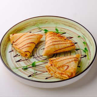 Блинчики со сливочным сыром