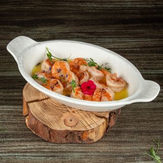 Креветки в цитрусовом соусе