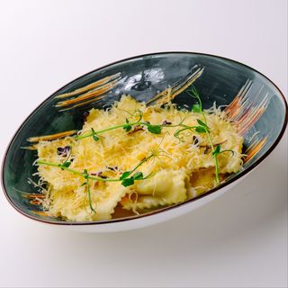 Равиоли с индейкой и грибами