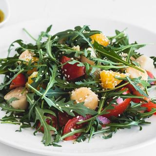 Гребешки на гриле