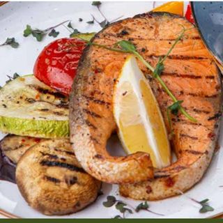 Стейк из семги