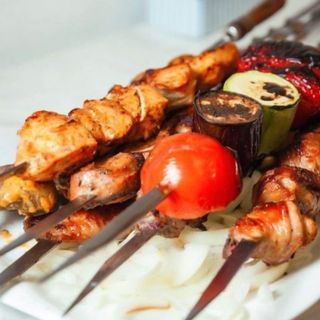 Хан кебаб из баранины