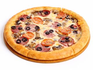 Пицца "Салями с грибами"