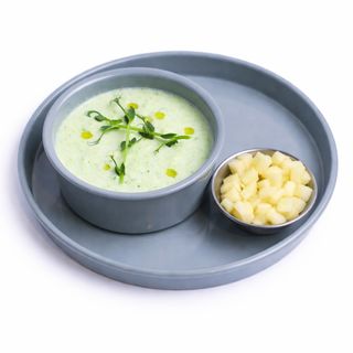 Супчик пюре из брокколи и цветной капусты