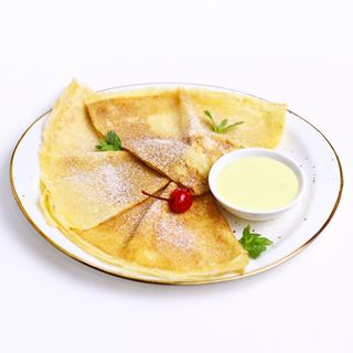 Блинчики со сгущенкой 