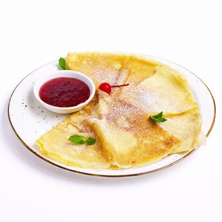 Блинчики с джемом 