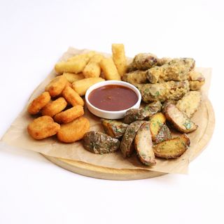 Пивной сет во фритюре