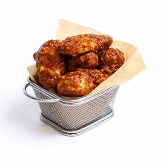 Крылышки с соусом барбекю