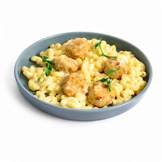 Паста с шариками из индейки