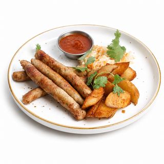 Колбаски фирменные из курицы