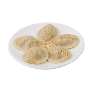 Манты с тыквой и мясом (5 шт)