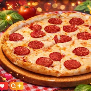 Пицца пепперони сливочная 33 см