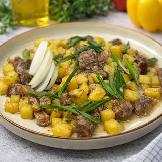 Куырдак из говядины