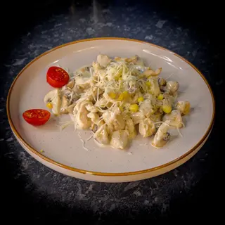 Куриная грудка с шампиньонами