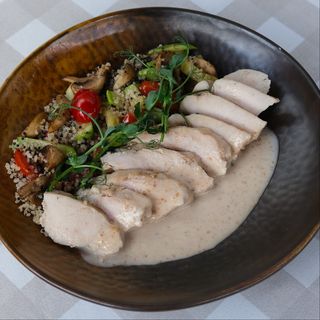 Куриное филе с киноа