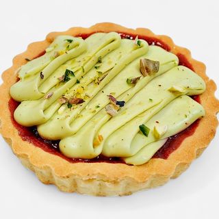 Тарталетка малина фисташка