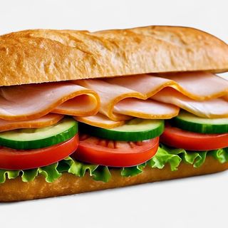 БАГЕТ С ИНДЕЙКОЙ