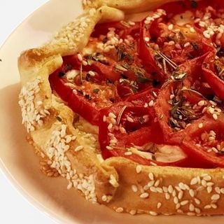 Галета с томатами