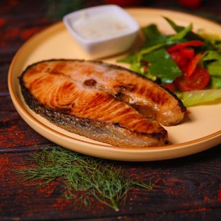 Стейк из семги