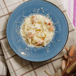 Паста с креветками