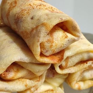 Блинчики с творогом