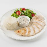 Куриное филе с рисом