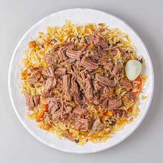 Плов с кониной